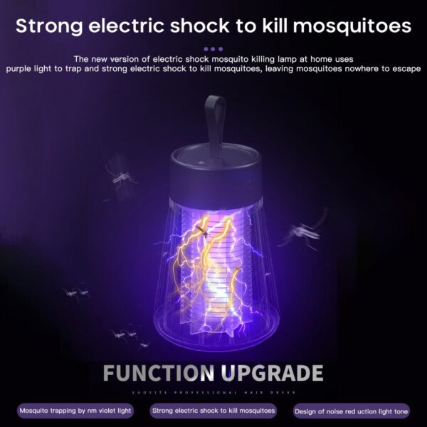 Repelente Elétrico LED UV Mata Mosquito e Insetos