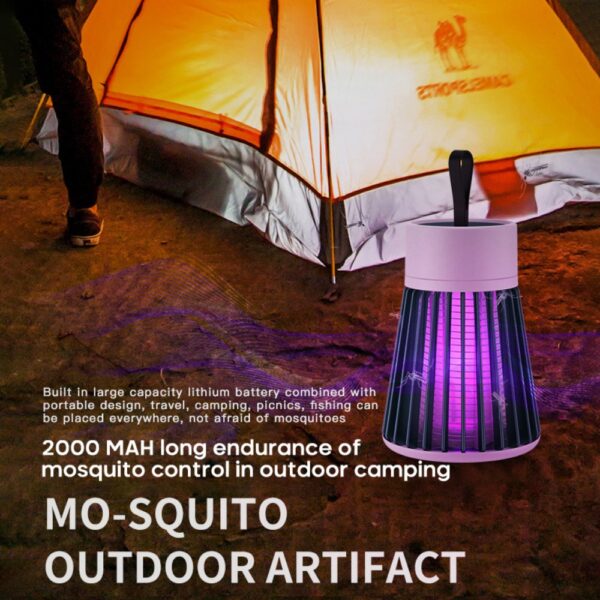 Repelente Elétrico LED UV Mata Mosquito e Insetos