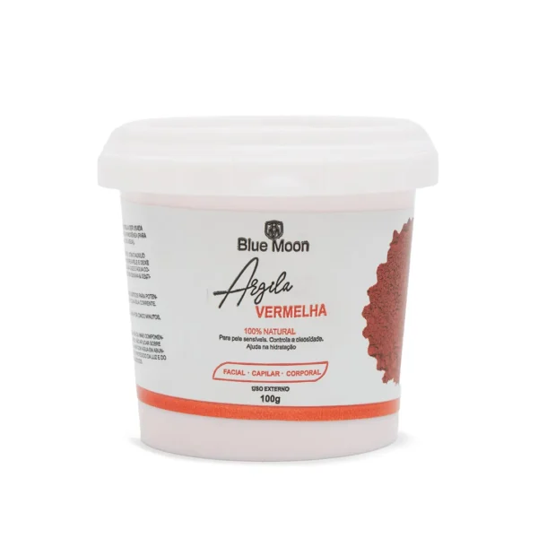 Pote de Argila Facial Blue Moon 100g para Pele Oleosa