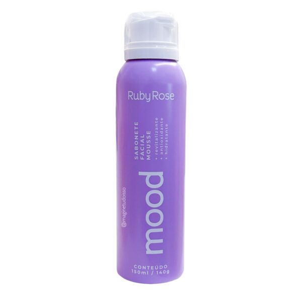 Sabonete Facial Mousse Feels Mood Ruby Rose 150ml